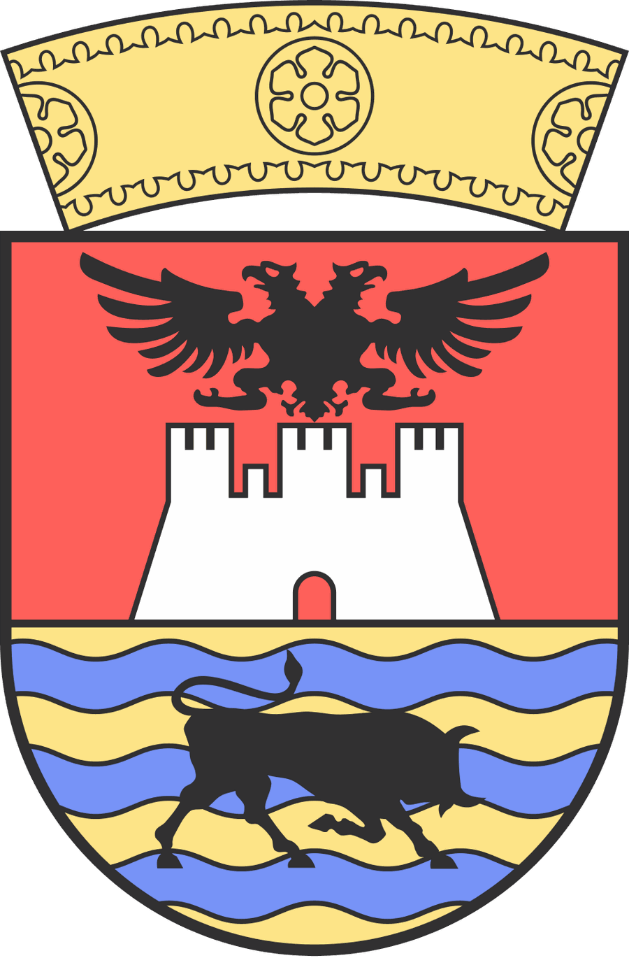 Vlorë coat of arms